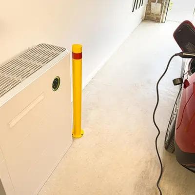 Home battery storage unit installed by United EV in Sheffield