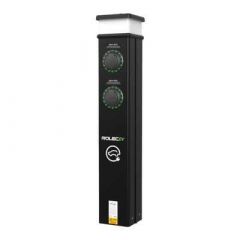Rolec EV BasicCharge Superfast Charging Pedestal with 2 x 32A Type 2 Sockets