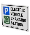 Rolec EV A5 Aluminium Electric Vehicle Charging Station Sign